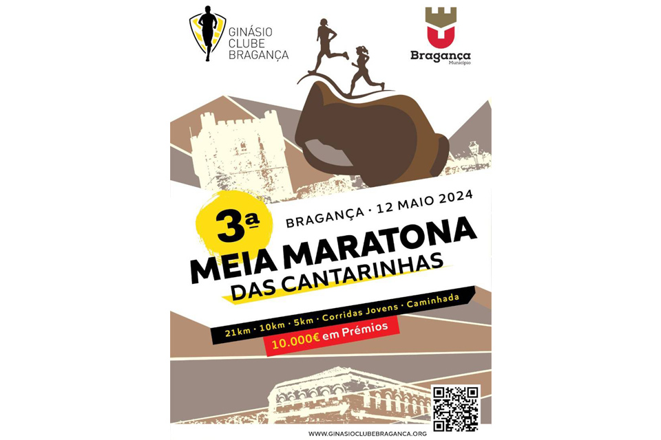 3 meia maratona das cantarinhas 12 de maio praça do municipio bragança